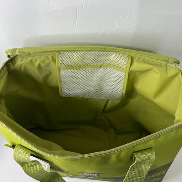Trader Joe's Fall 2025 Large Matcha Olive Green Insulated Cooler Tote bag - Picture 8 of 8